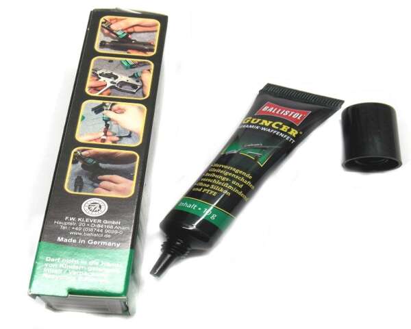 Grasso Ballistol con additivo ceramico GunCer a tubetto per armi - immagine 2