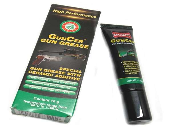 Grasso Ballistol con additivo ceramico GunCer a tubetto per armi - immagine 3