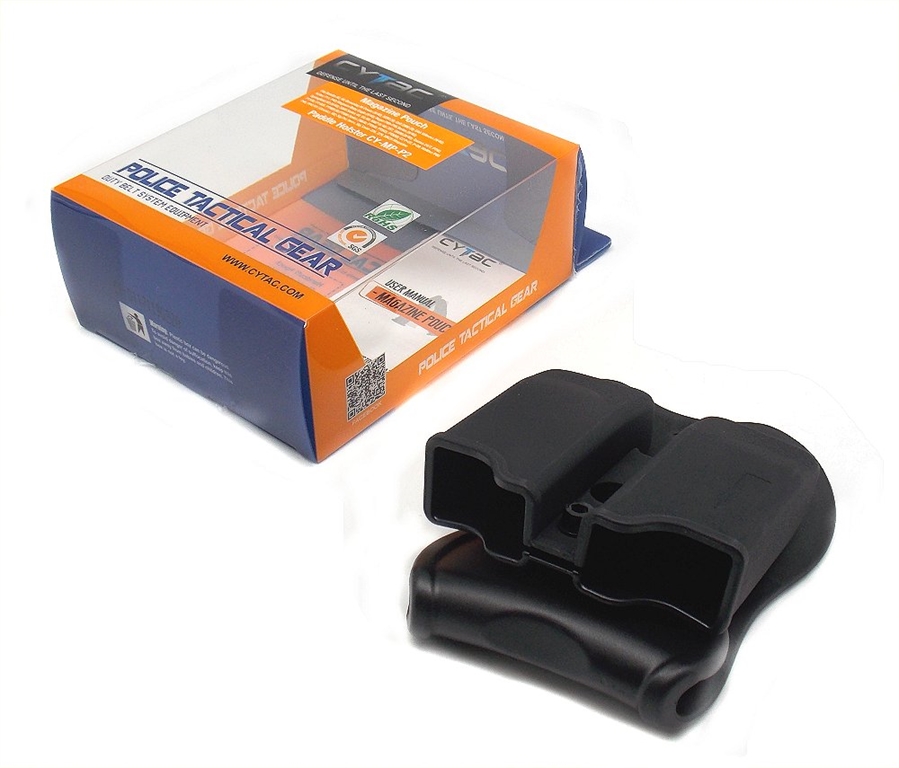 Porta caricatore Cytac doppio per Beretta 92 98fs in polimero