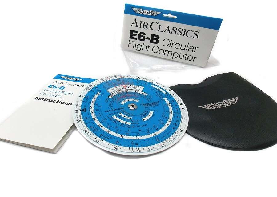 Calcolatore circolare di volo ASA-E6B-CIRC regolo aeronautico