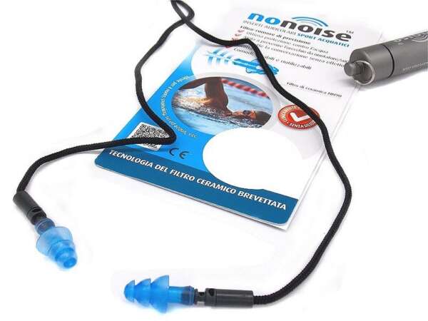 Tappi auricolari Nonoise per sport acquatici filtro di ceramica NN90 - immagine 2