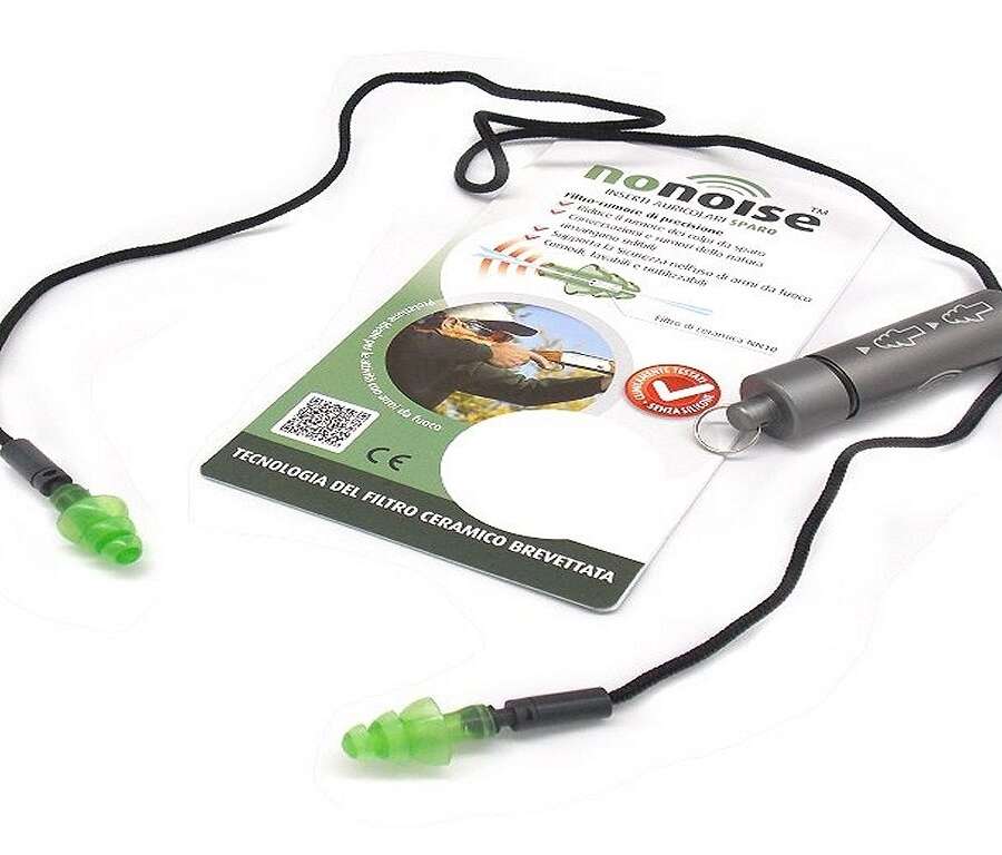 Tappi auricolari Nonoise Sparo con filtro di ceramica NN10