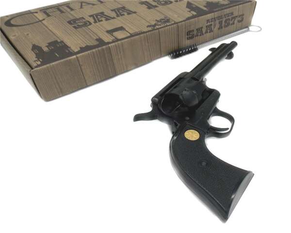 Revolver Kimar a salve nero Single Action calibro 380 Top Firing - immagine 2