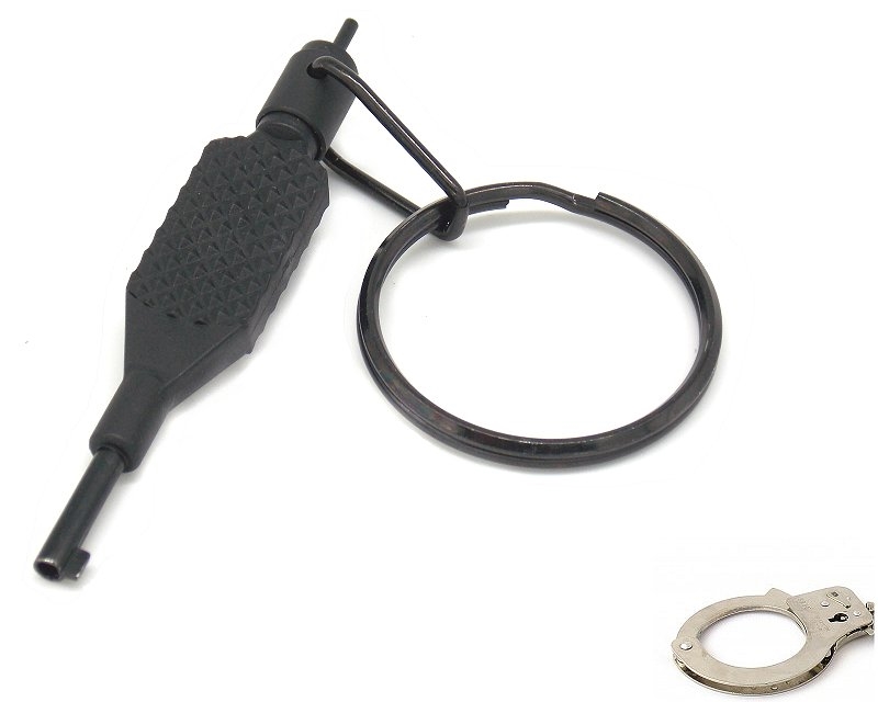 Chiave universale per manette con anello portachiavi