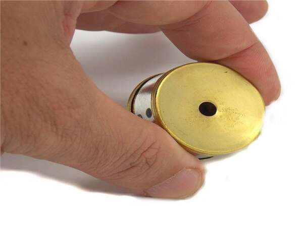 Richiamo merlo ottone a soffio - immagine 2