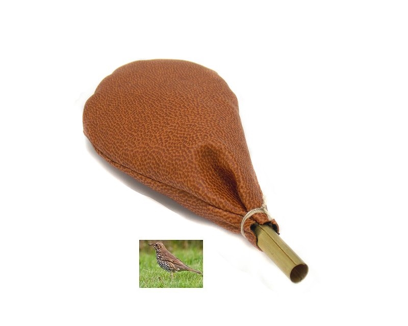 Richiamo Tordo borsa pelle