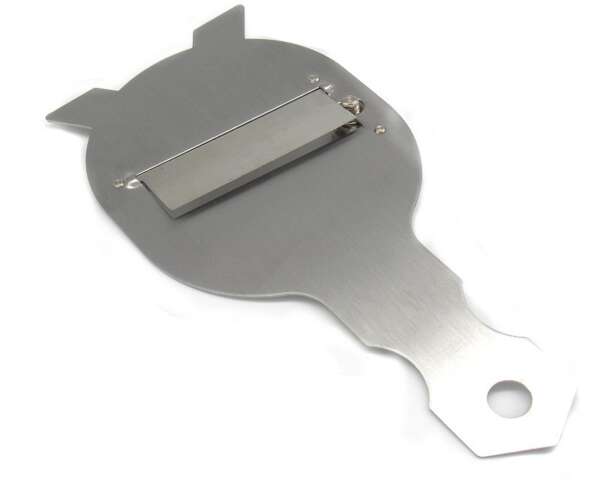 Affettatutto tagliatartufi Due Cigni in acciaio inox lama liscia - immagine 3