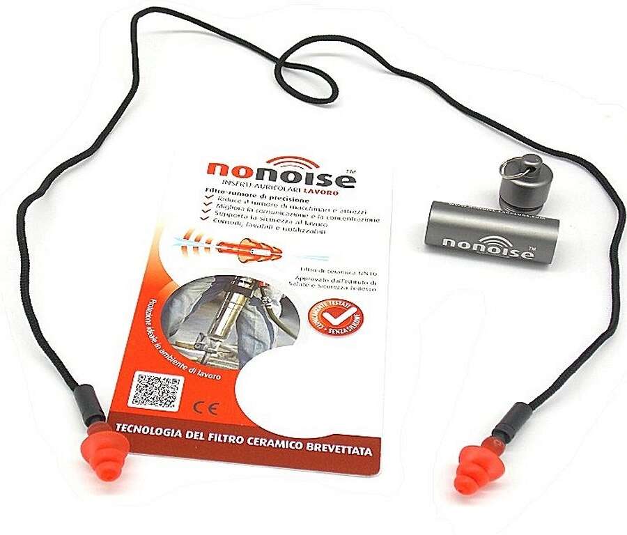 Tappi Auricolari Nonoise Lavoro filtro di ceramica NN10