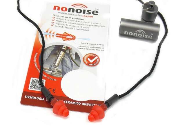 Tappi Auricolari Nonoise Lavoro filtro di ceramica NN10 - immagine 2