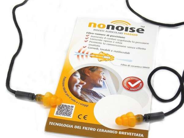 Tappi Auricolari Nonoise Viaggio filtro di ceramica NN60 - immagine 2
