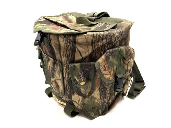 Zaino nylon Camo con gerla per funghi - immagine 2