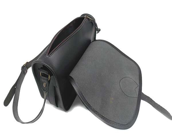 Borsa Delfiero in cuoio da donna con cerniera - immagine 3