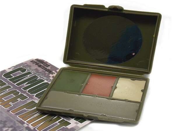 Cera trucco per mimetizzarsi USA quattro colori Multicam - immagine 2