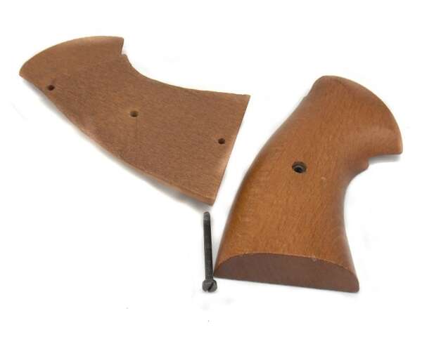Guancette in legno per revolver Magnum Bruni calibro 380 a salve - immagine 2