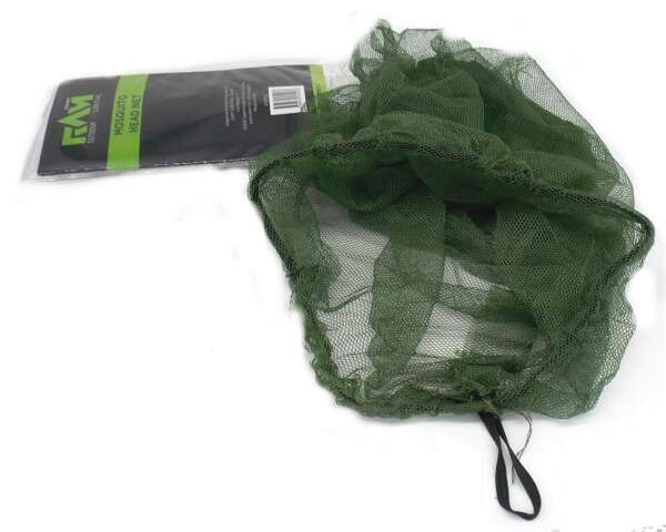 Copri capo zanzariera mosquito in rete verde - immagine 2
