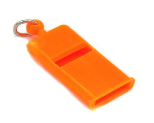 Fischietto per cane German arancio per addestramento - immagine 2