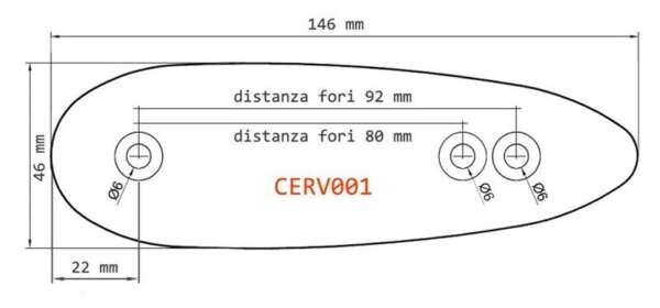 Calciolo microcell piatto 11 mm per fucile - immagine 3