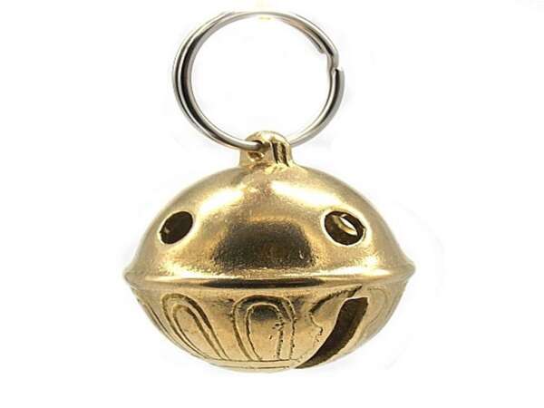 Campana in ottone pesante per cavallo 60 mm