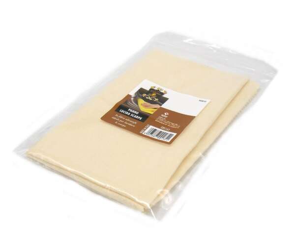 Panno Gubra 50x40 cm in cotone ultrasoft per lucidare calci - immagine 3