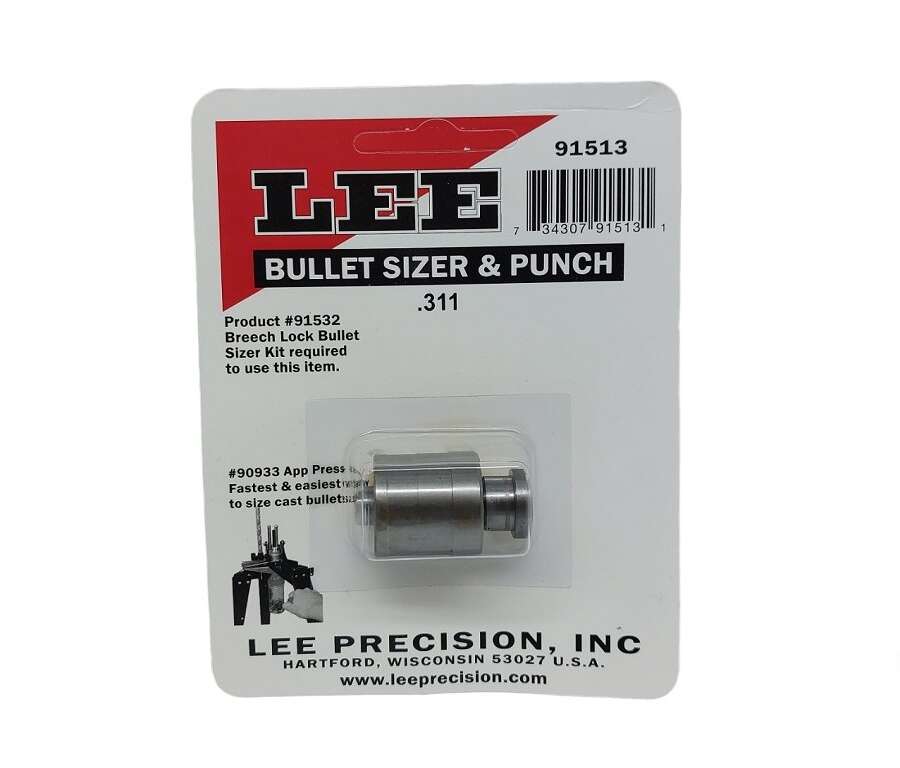 Lee bullet sizer e punch .311 91513