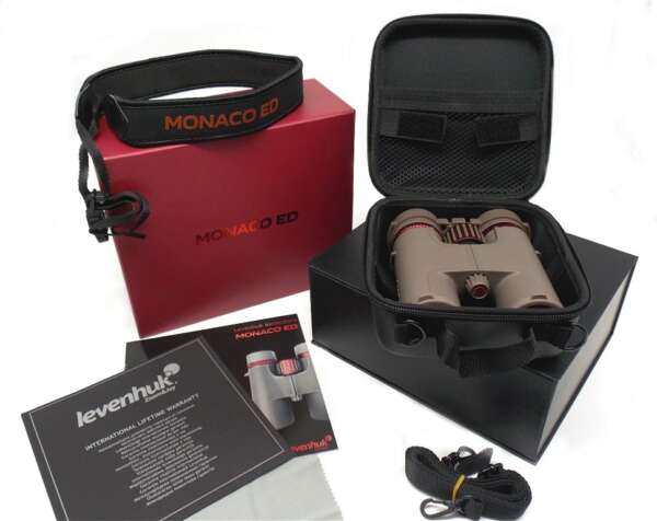 Binocolo Levenhuk Monaco ED 8x32