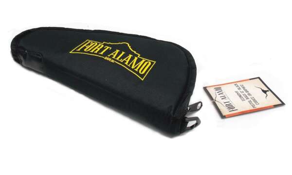 Borsetta Fort Alamo in nylon nero porta pistola