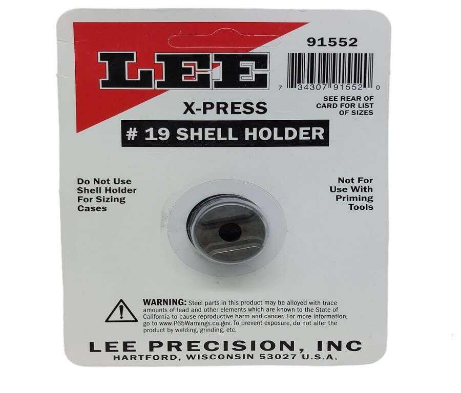 Lee shell holder X PRESS 19 91552 9 mm luger