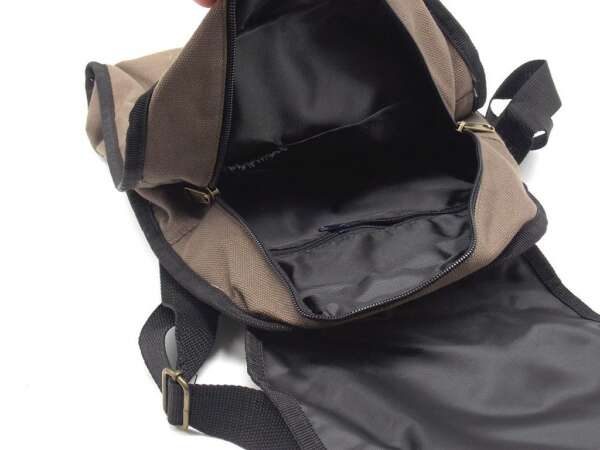 Zaino Delfiero 10 litri in canvas impermeabile - immagine 4