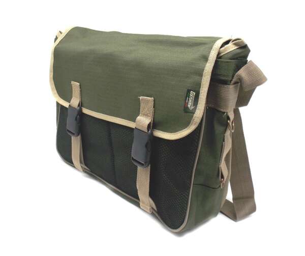 Carniere German borsa in nylon con rete per caccia