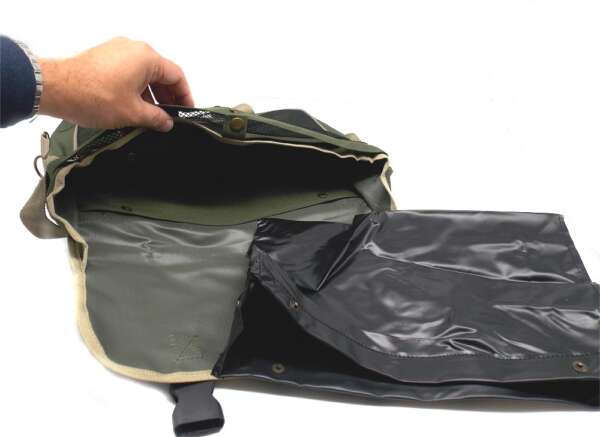 Carniere German borsa in nylon con rete per caccia - immagine 4