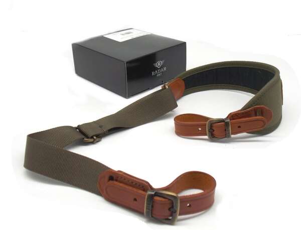 Bretella Radar porta carabina in cordura e cuoio grasso 10309811 - immagine 2