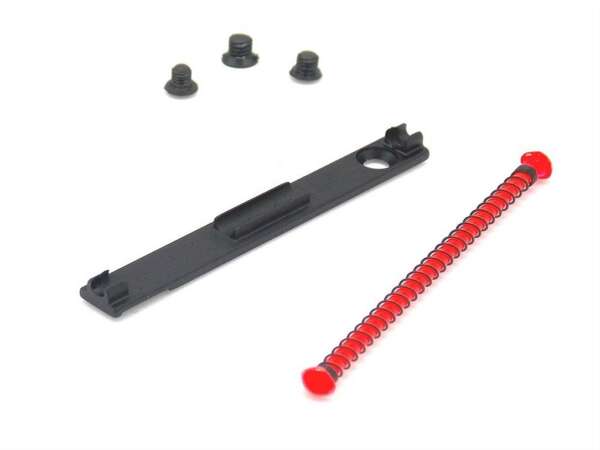 Mirino Super Big Dot per fucile a fibra ottica LPA con vite ed adesivo - immagine 3