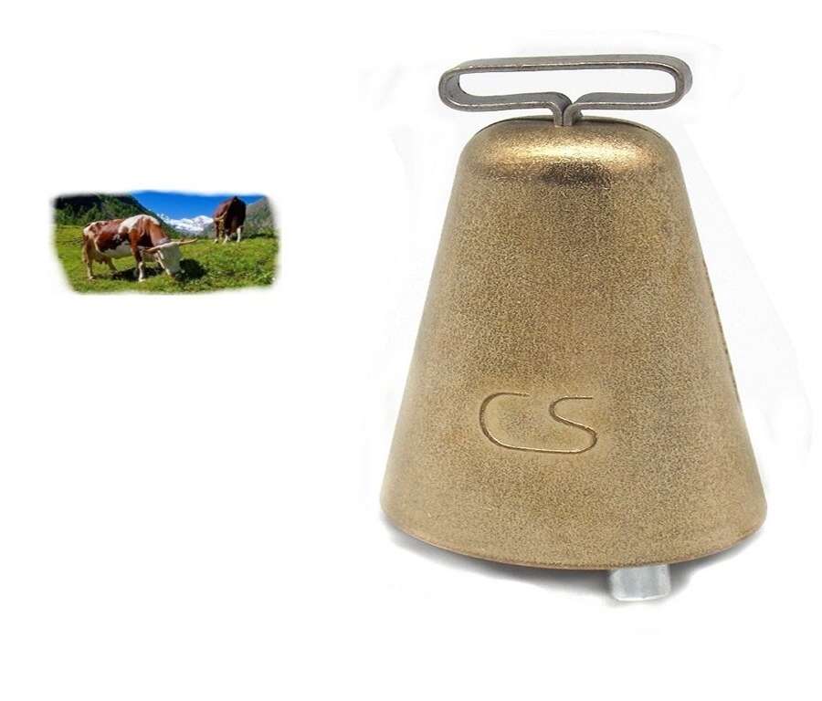 Campana sarda cs in ottone n.12 per mucca