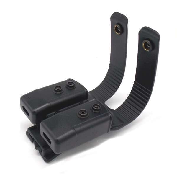 Fodero in nylon nero per coltello doppia tasca - immagine 3