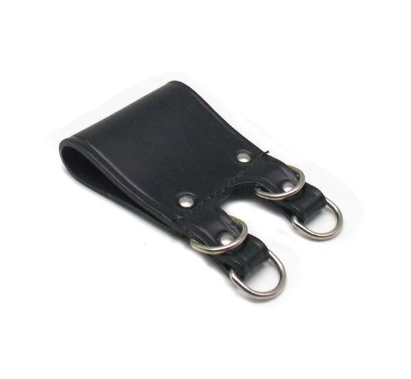 Porta fondina Radar cuoio con anelli 8411