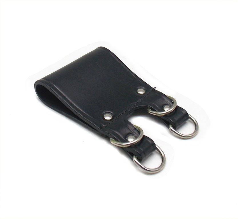 Porta fondina Radar cuoio con anelli 8411