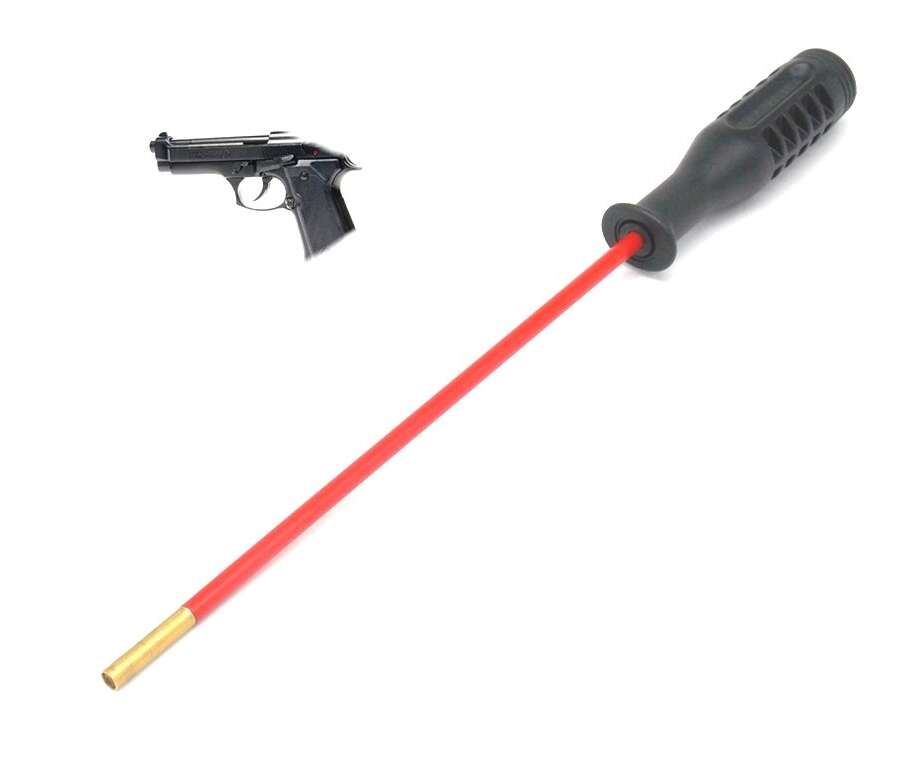 Bacchetta in alluminio verniciato per pistola attacco americano