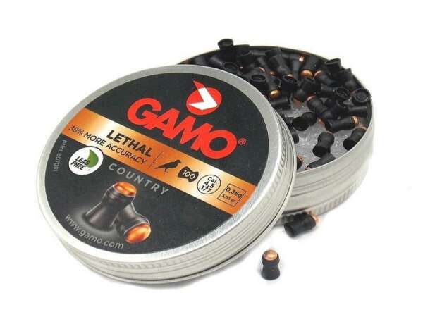 Pallini Gamo Lethal calibro 4.5 per carabina aria compressa