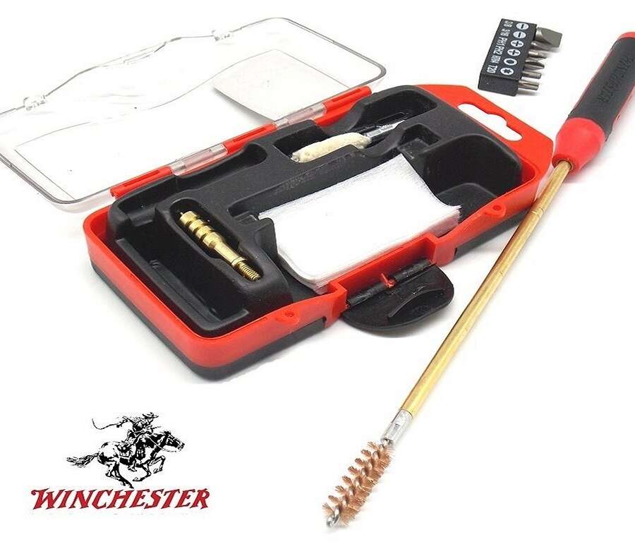 Set pulizia Winchester per pistola calibro 9/38/357