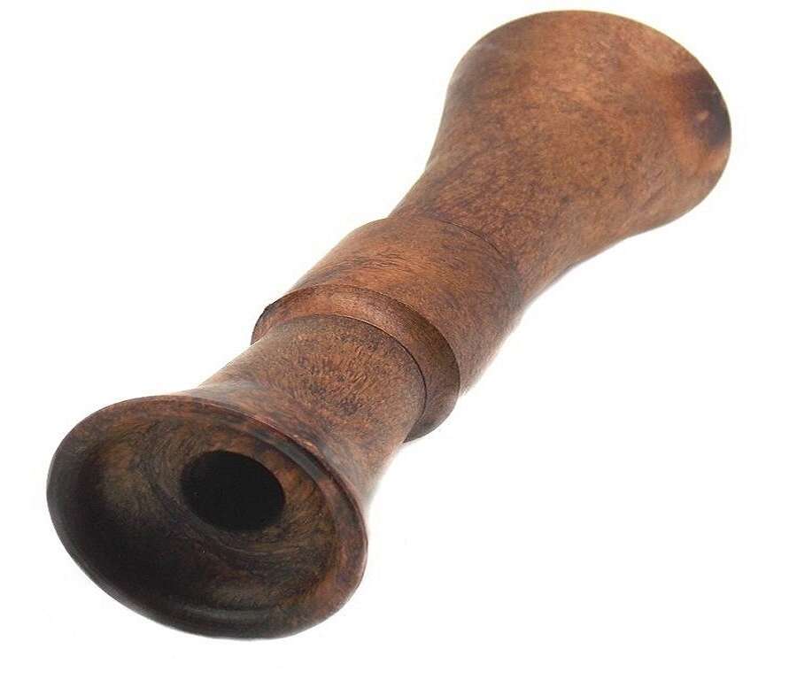 Richiamo folaga legno scuro
