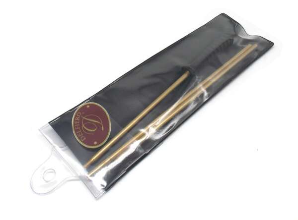 Bacchetta Delfiero ottone per pulizia fucile asta 3 pezzi con custodia - immagine 3