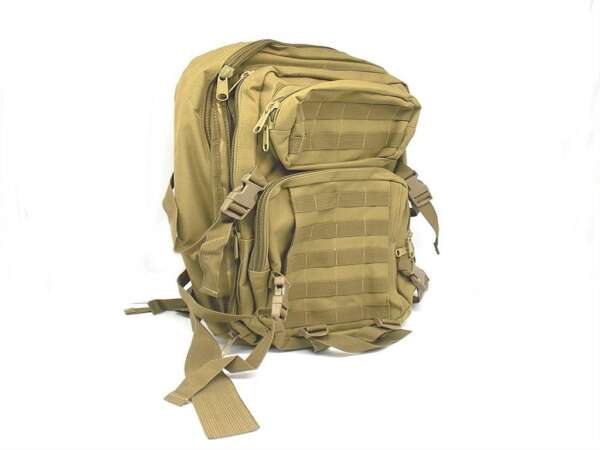 Zaino tattico Delfiero modello Patton 35 litri colore coyote