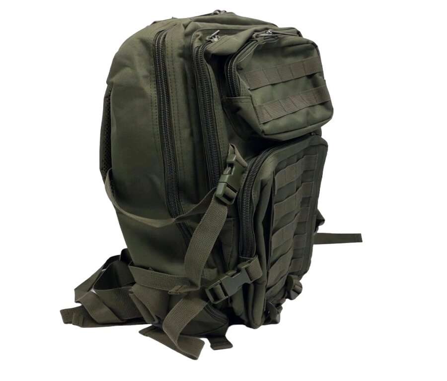 Zaino tattico Delfiero modello Patton 35 litri colore verde militare