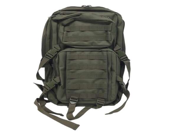 Zaino tattico Delfiero modello Patton 35 litri colore verde militare - immagine 2
