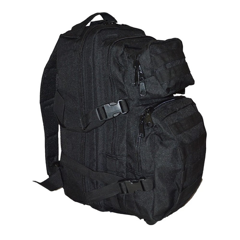 Zaino tattico Delfiero modello Patton 25 litri colore nero