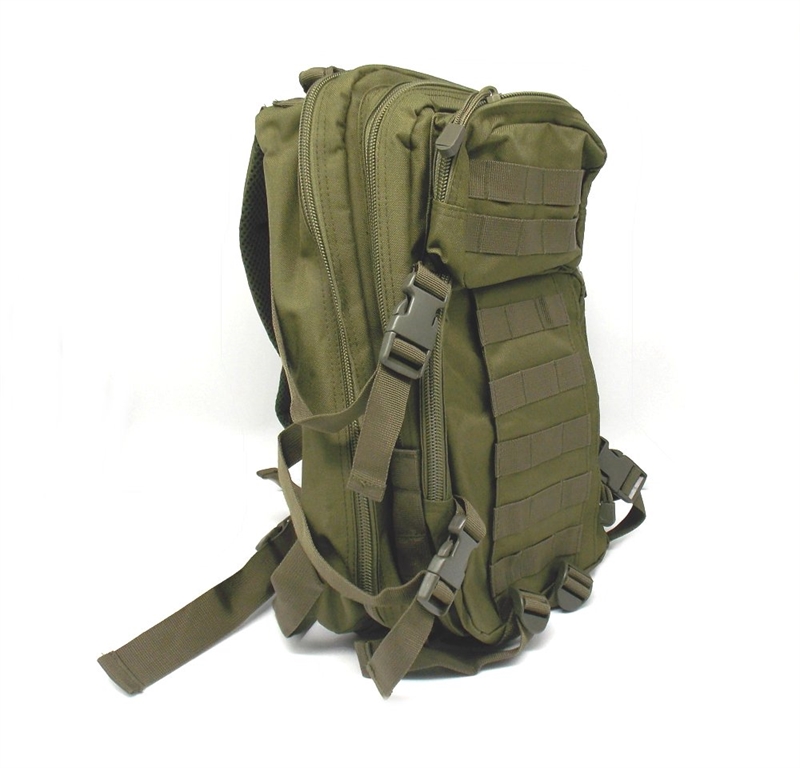 Zaino tattico Delfiero modello Blatex 25 litri colore verde militare