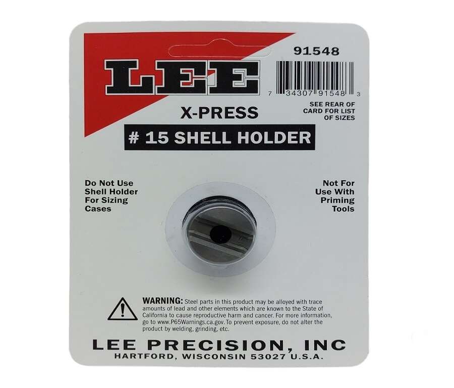 Lee shell holder X PRESS 15 91548 25 acp