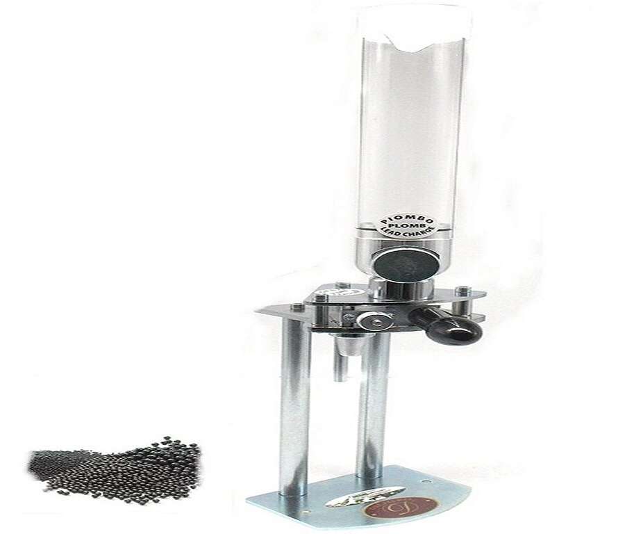 Dosatore micrometrico Delfiero per piombo con tubo in plexiglass