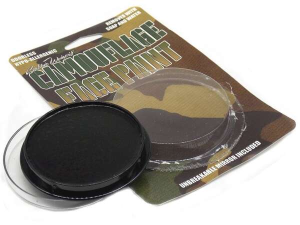 Cera trucco per mimetizzarsi USA nera Woodland - immagine 2