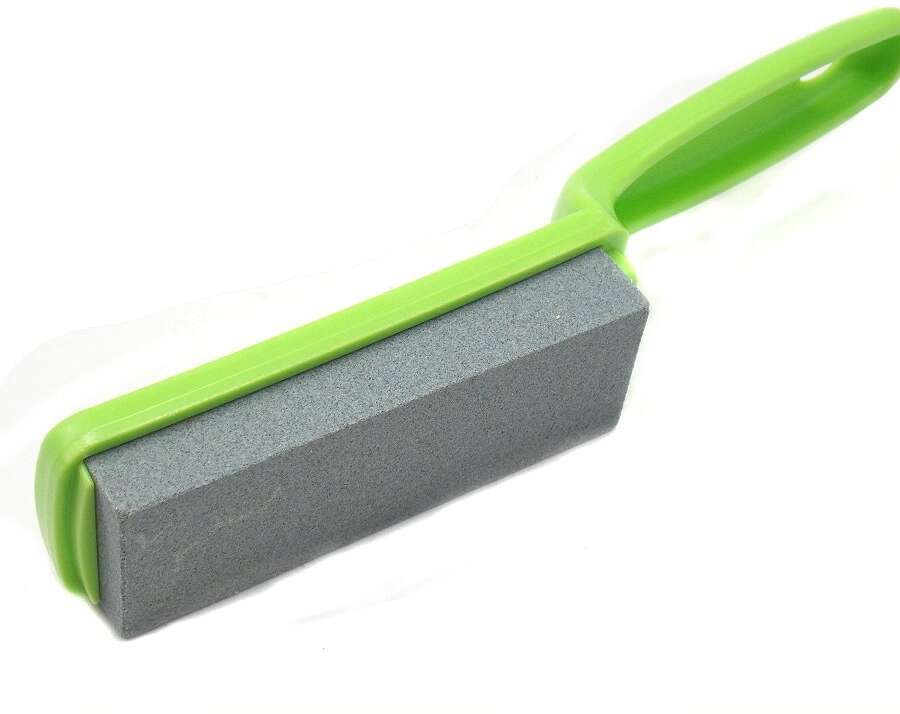 Affilacoltelli con supporto in plastica - GIALLO-U